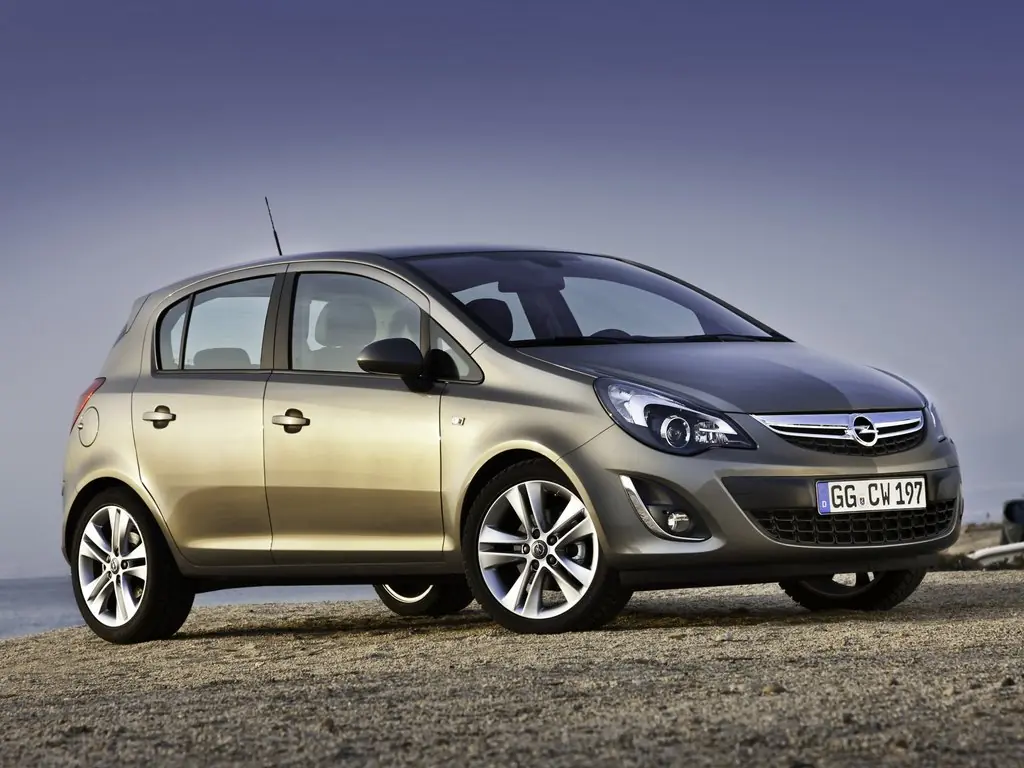 Opel Corsa (S07) 4 поколение, рестайлинг, хэтчбек 5 дв. (11.2010 - 07.2014)